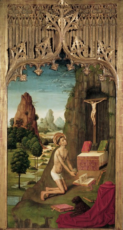 San Girolamo penitente da Master of La Seu